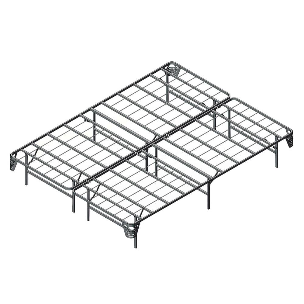 Furniture of America - Framos Base Foundation - Cal.King in Silver - MT-FND-CK View 1