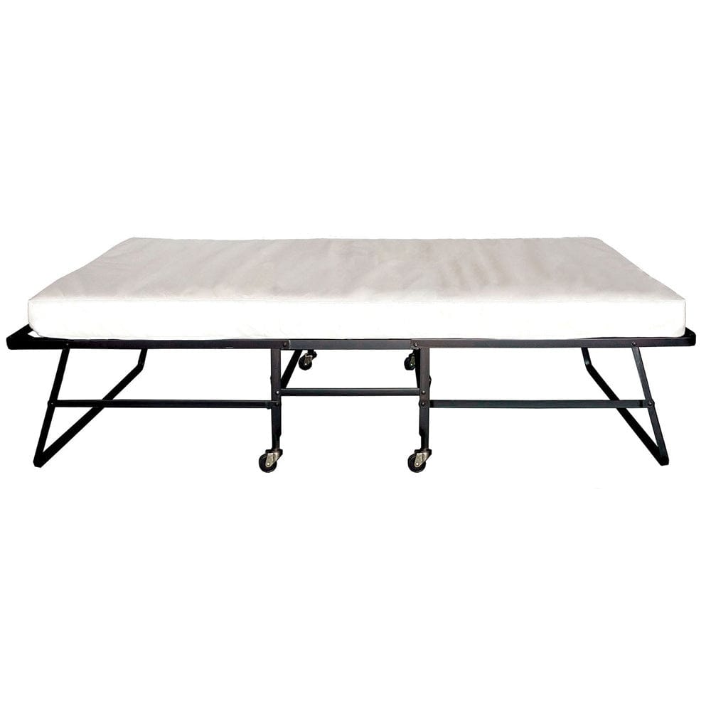 Furniture of America - Framos Rollaway Bed w/ 30" Mattress in Black/White - MT-ROLL-30 View 1