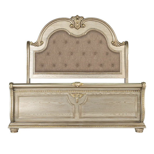 Furniture of America - Fromberg - E.King Bed - FM7670GD-EK-BED view 2