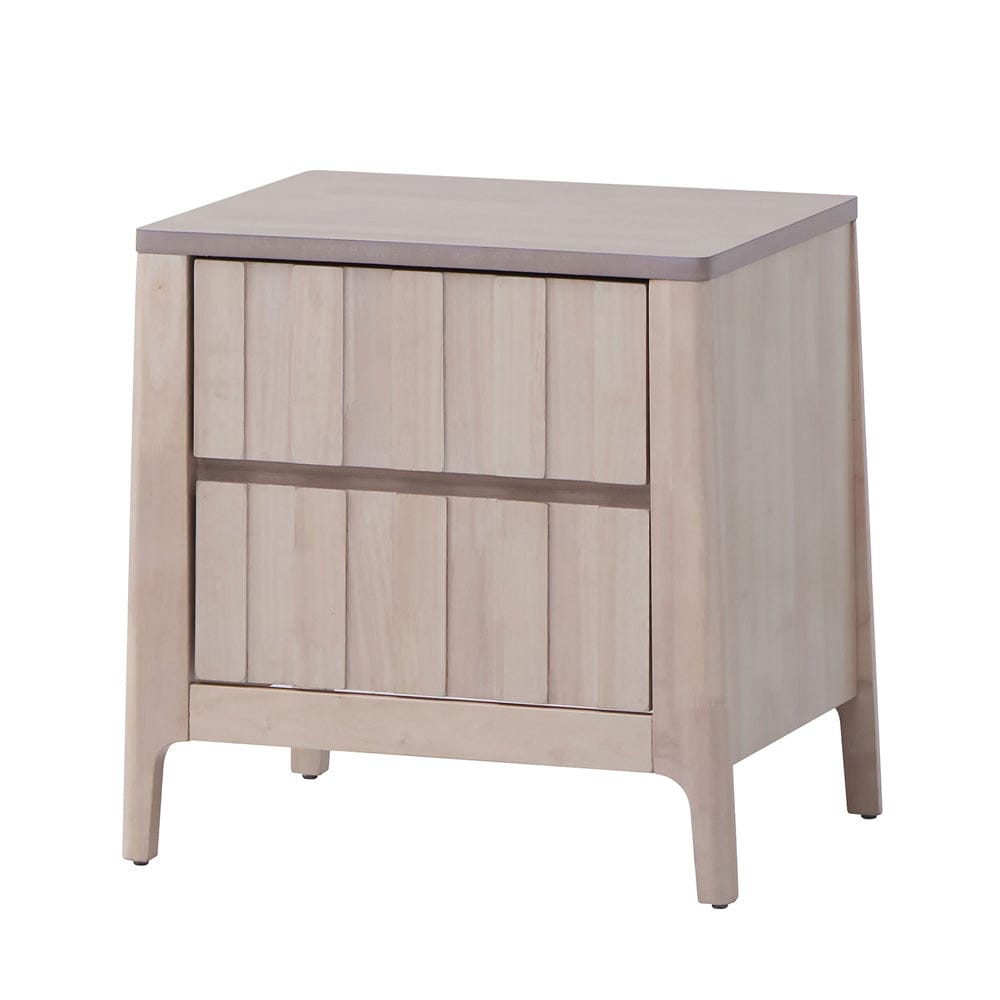 Furniture of America - Gervais Nightstand in White Wash - FM7105WH-N View 1