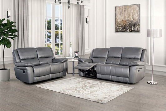 Furniture of America - Glarus Sofa in Dark Gray - FM69003DG-SF-M View 2