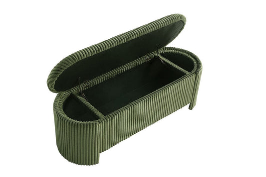 Furniture of America - Grainne Storage Bench in Green - FM-AC8007GR View 2