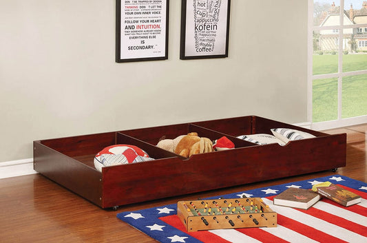 Furniture of America - Grano Trundle/Drawers in Cherry - CM-TR453-CH View 2