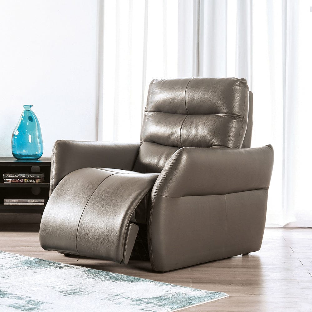 Furniture of America - Granucci Power Recliner in Gray - FM90007GY-CH-PM View 1