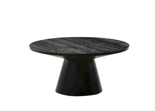 Furniture of America - Halewood - 36" Round Cocktail Table - Black - FM4222BK-36-C-PK view 2