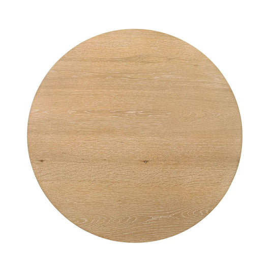 Furniture of America - Halewood - 36" Round Cocktail Table - Oak - FM4222AK-36-C-PK view 2