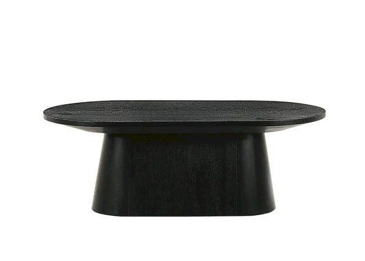 Furniture of America - Halewood - Oval Cocktail Table - Black - FM4222BK-CO-PK view 2
