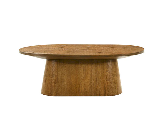 Furniture of America - Halewood - Oval Coffee Table - FM4222WN-CO-PK view 2