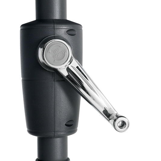 Furniture of America - Halo Market Umbrella in Blue/White/Black - GM-3002BL View 2