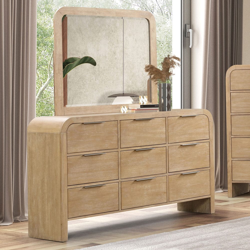Furniture of America - Handforth Dresser in Natural - FM7705NT-D View 5
