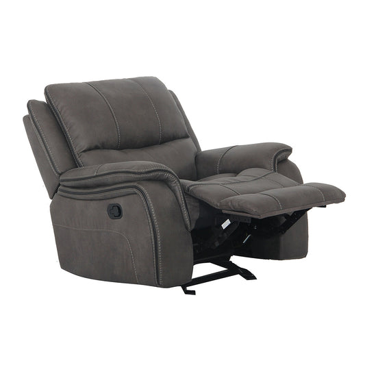 Furniture of America - Henricus Glider Recliner in Dark Gray - CM9911DG-CH View 2