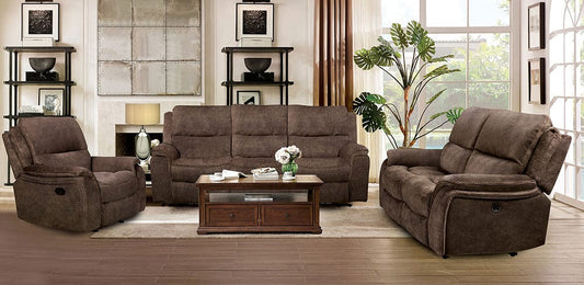 Furniture of America - Henricus Sofa in Dark Brown - CM9911DB-SF View 2