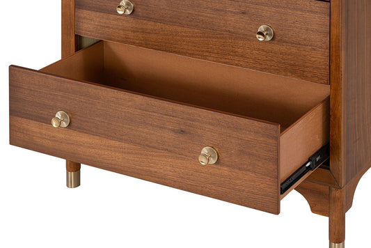 Furniture of America - Hepburne Chest in Walnut - FM74000WN-C View 2