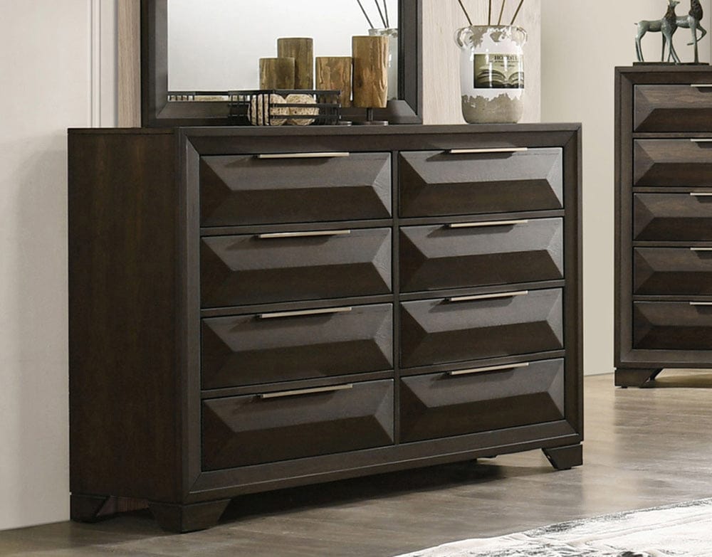 Furniture of America - Hexham Dresser in Espresso - FM7232BR-D View 1