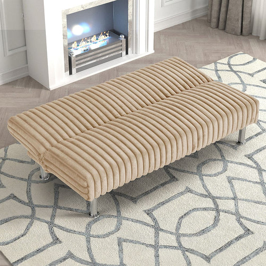 Furniture of America - Hinwil Futon Sofa Bed in Taupe - FM2903TP View 2