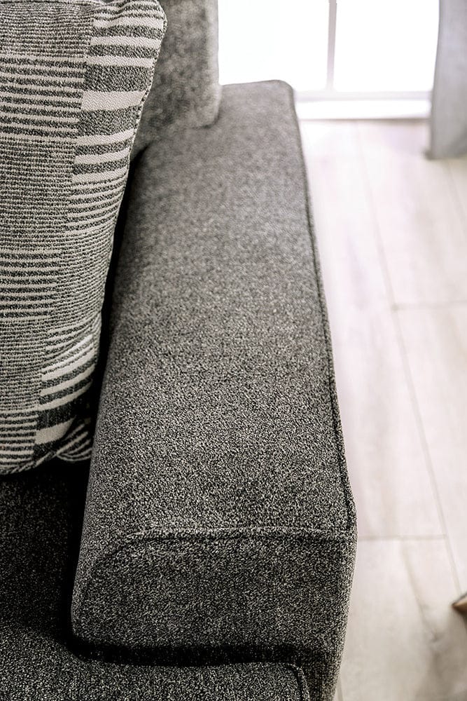 Furniture of America - Holborn Sofa in Gray - SM1220-SF View 3