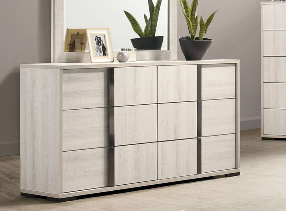 Furniture of America - Horten Dresser in White Wash - FM7200WH-D View 1
