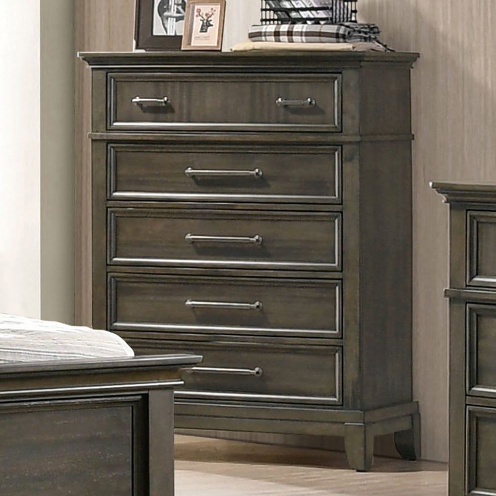 Furniture of America - Houston Chest in Gray - CM7221GY-C View 1