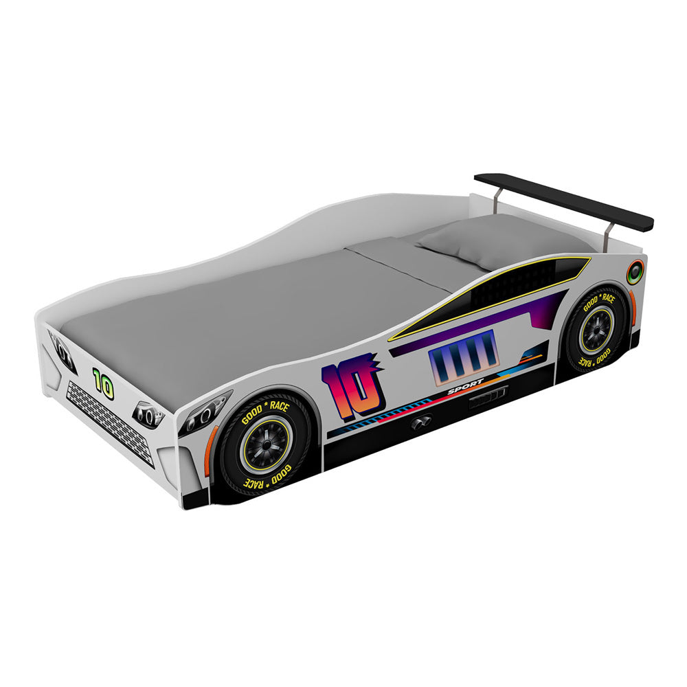 Furniture of America - Karsten Car Bed in White - FOA7739WH-BED View 6