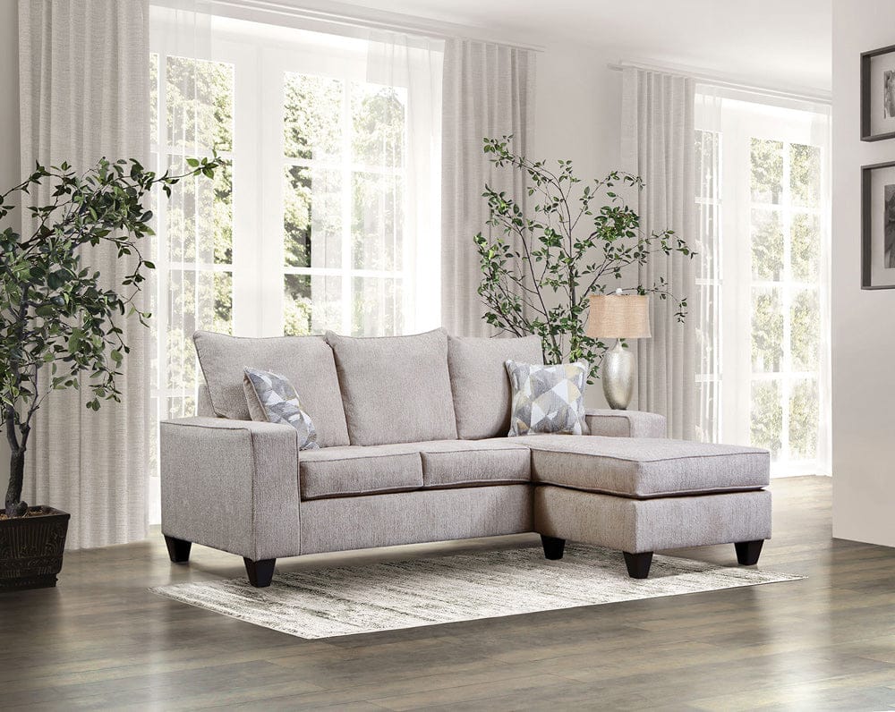 Furniture of America - Kesgrave Sectional in Beige - SM7334 View 1