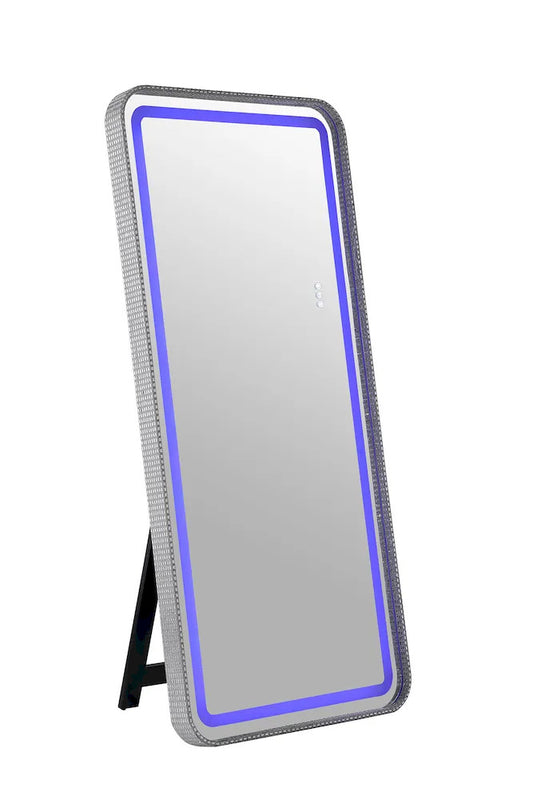 Furniture of America - Kiley - Floor Mirror - Silver - FM-AC8025SV-M view 2