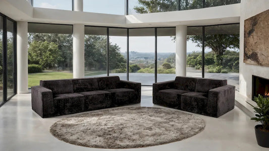 Furniture of America - Kimara - Loveseat, Black - FM62100BK-LV-PK view 2