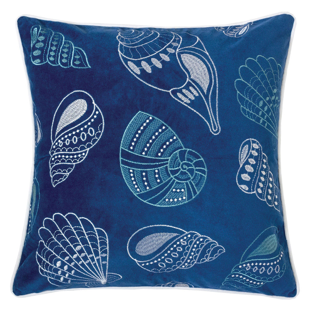 Furniture of America - Kimmy 20" X 20" Pillow Set of 2 in Blue - PL8078-2PK View 1
