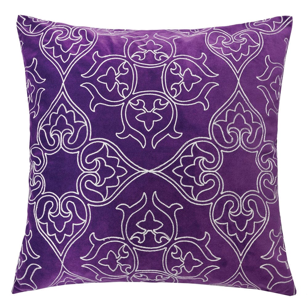 Furniture of America - Kyla 20" X 20" Pillow Set of 2 in Purple - PL8064-2PK View 1