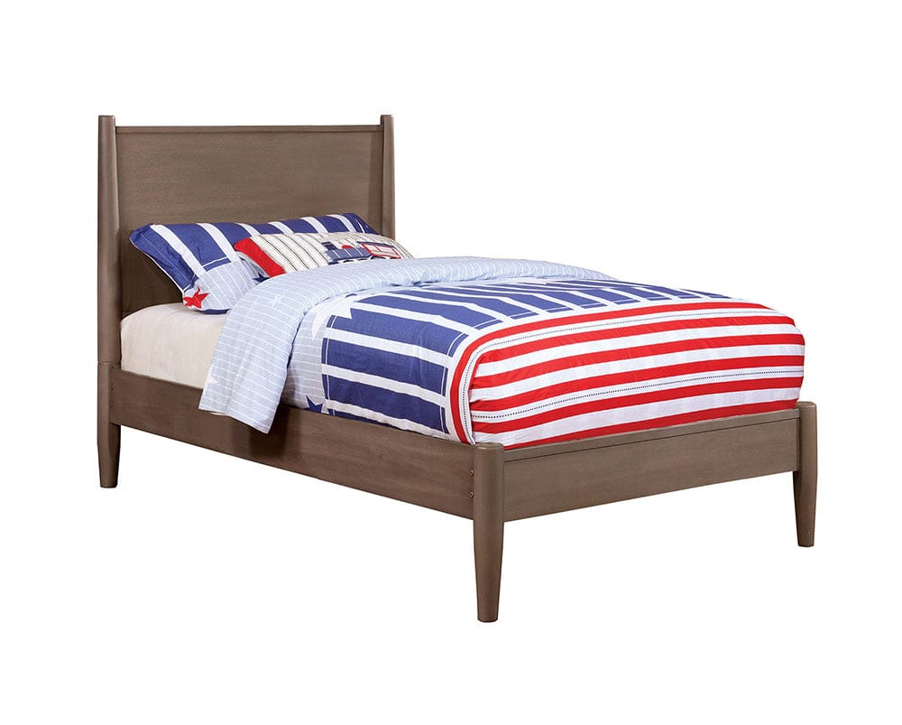 Furniture of America - Lennart Twin Bed in Gray - CM7386GY-T-BED View 3