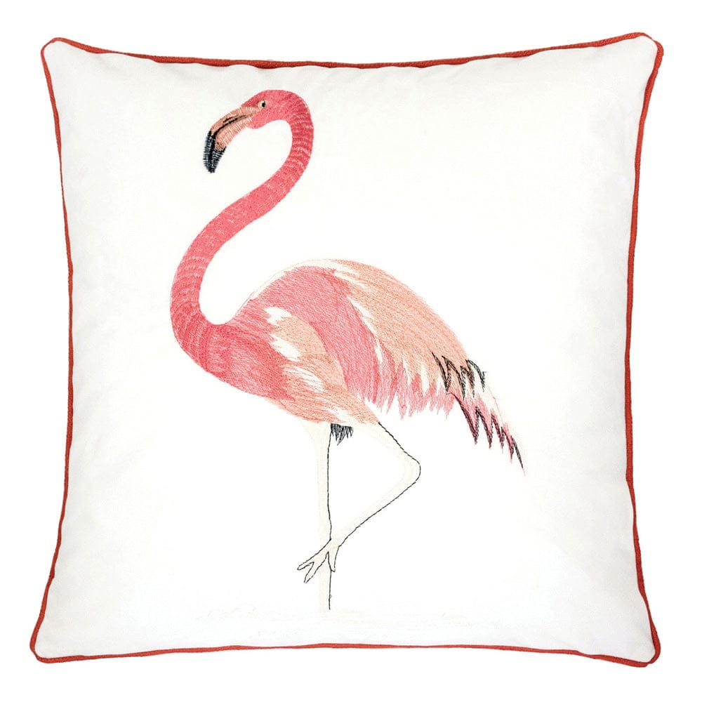 Furniture of America - Lina 20" X 20" Pillow Set of 2 in Ivory/Pink - PL8045-2PK View 1