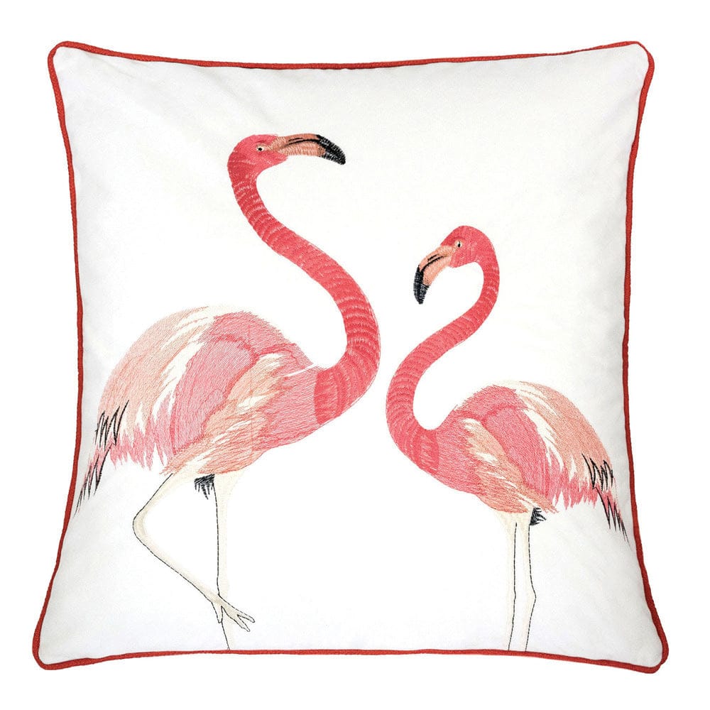 Furniture of America - Lina 20" X 20" Pillow Set of 2 in Ivory/Pink - PL8046-2PK View 1