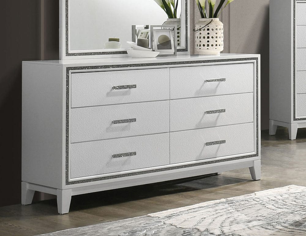 Furniture of America - Lucida Dresser in White - FM7203WH-D View 1