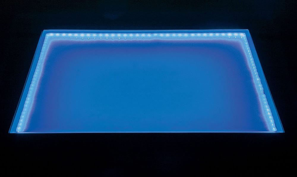 Furniture of America - Luminar Ii Counter Ht. Table in Black - CM3559PT View 3