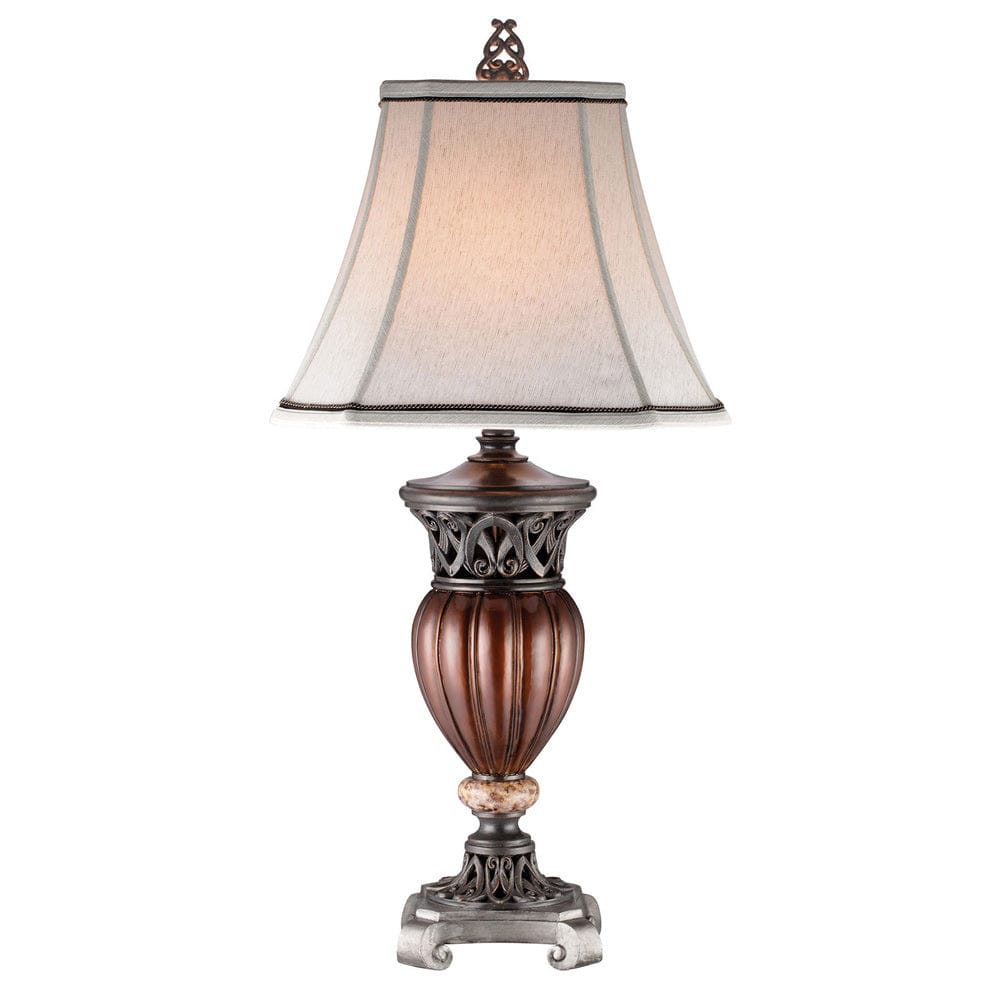 Furniture of America - Luna Table Lamp Set of 2 in Brown - L94190T-2PK View 1