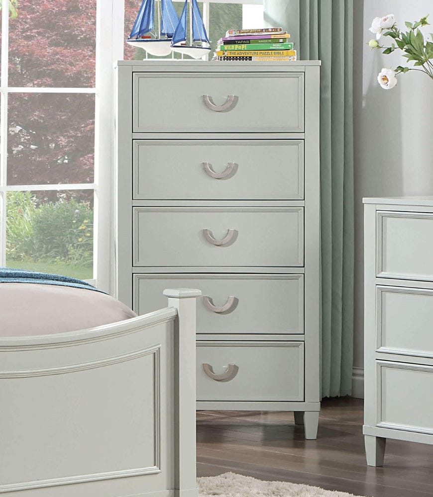 Furniture of America - Lycorida Chest in Light Gray - CM7477GY-C View 1