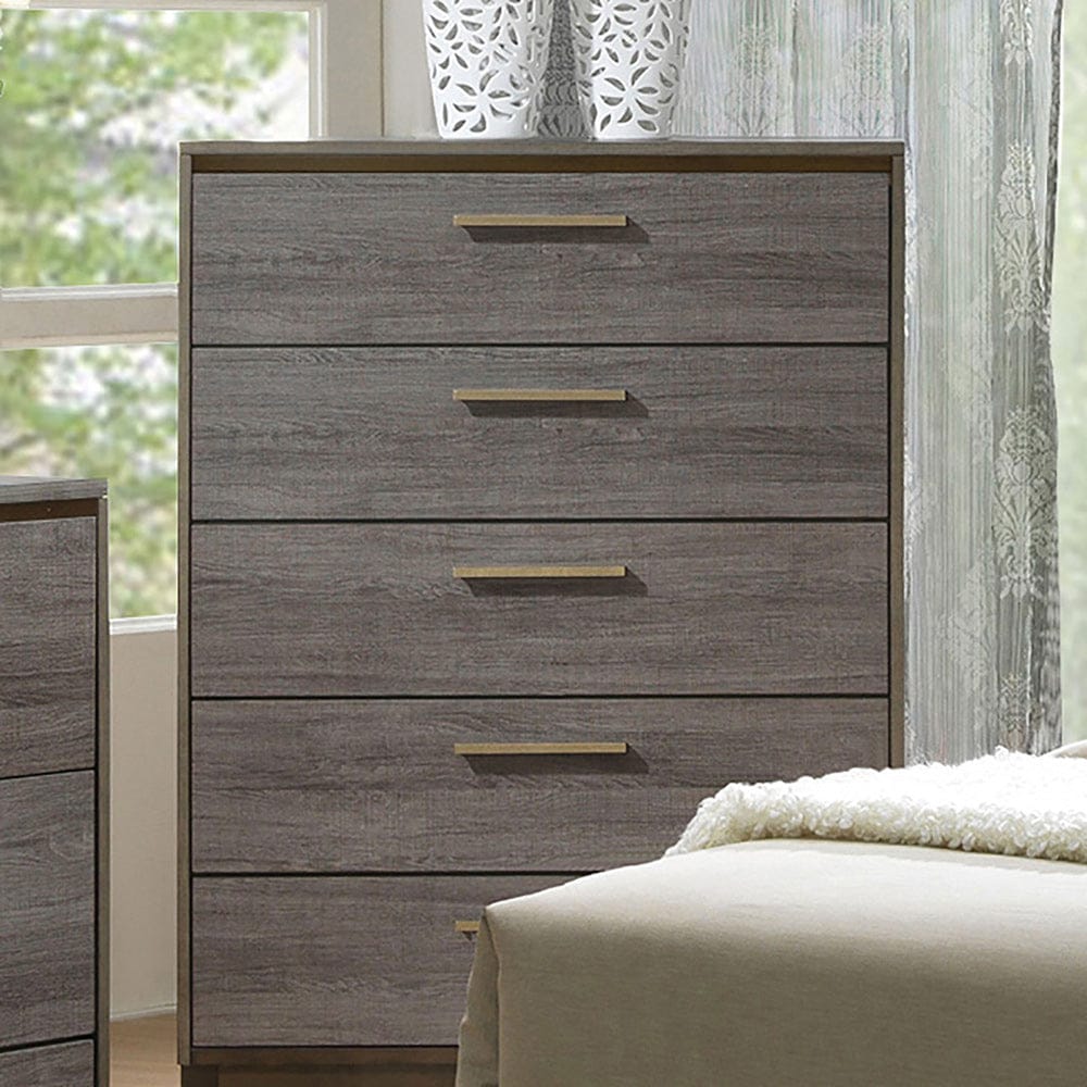 Furniture of America - Manvel Chest in Two-Tone Antique Gray - CM7867C View 1