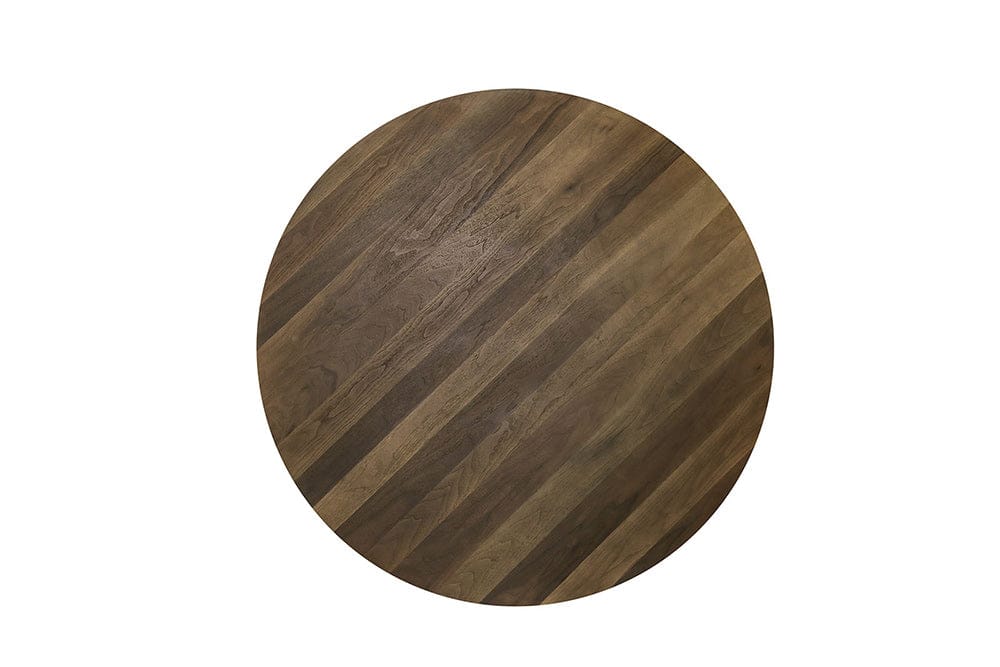 Furniture of America - Marina I Round Dining Table in Walnut/Dark Chocolate - FOA3787RT-TABLE View 2