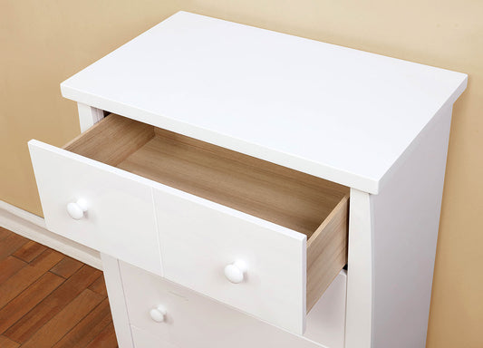 Furniture of America - Marlee Chest in White - CM7651WH-C View 2