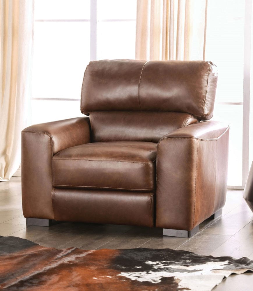 Furniture of America - Marsicano Chair in Cognac - FM90005-CH View 1