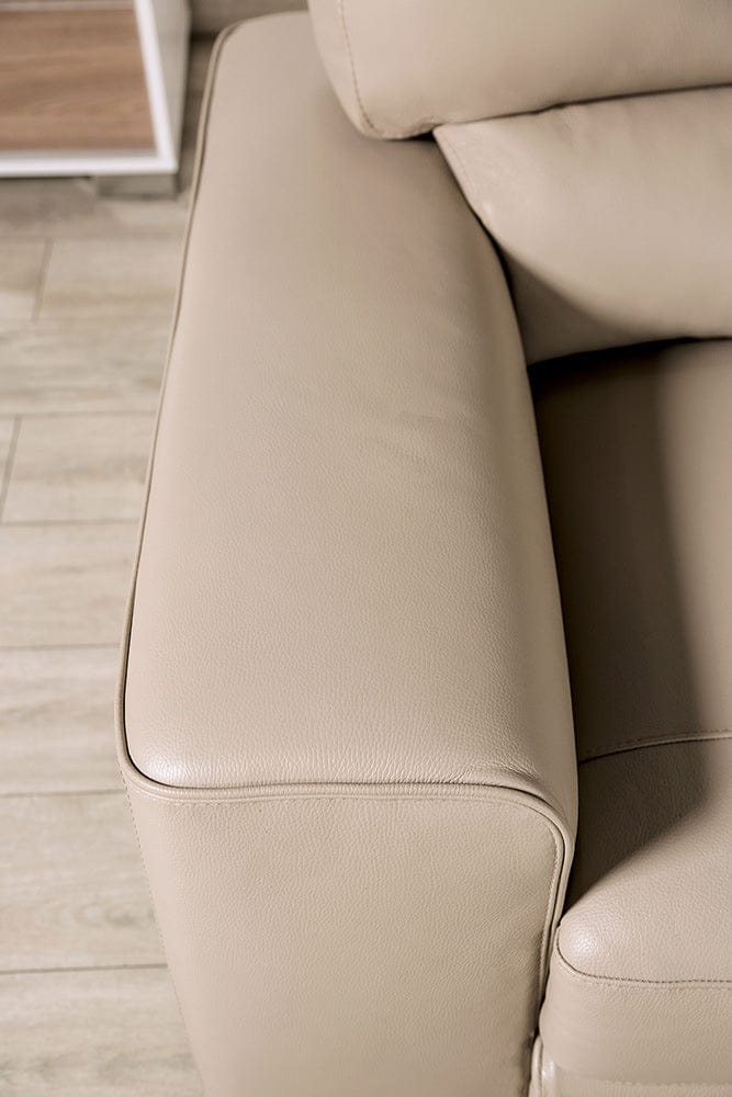 Furniture of America - Marsicano Power Sofa + Loveseat in Taupe - FM90005TP-2PC View 4