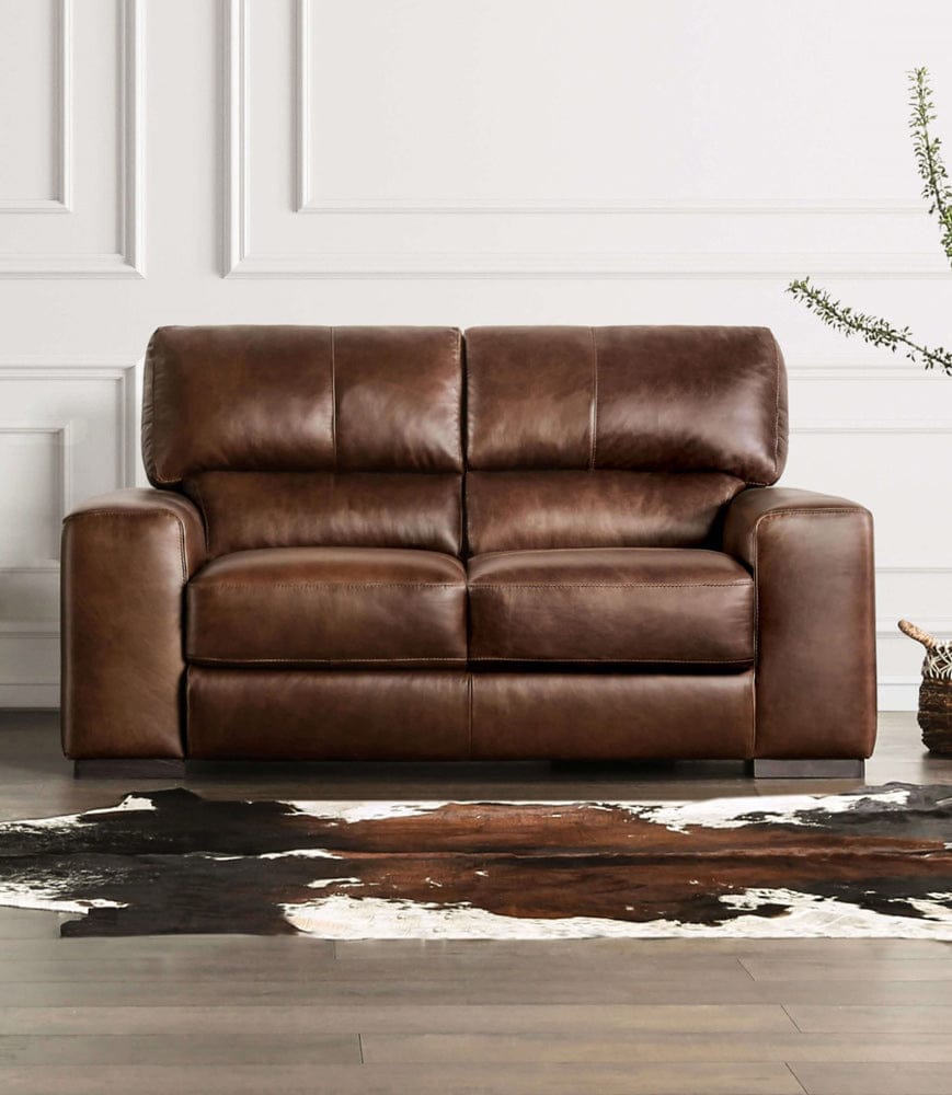 Furniture of America - Marsicano Sofa in Cognac - FM90005-SF View 1