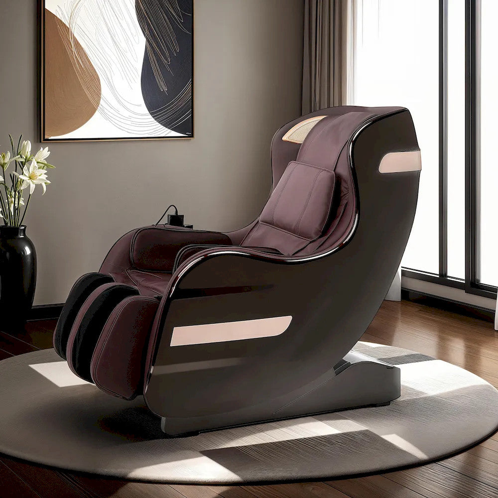 Furniture of America - Martinus - Massage Chair 3D Back Roller, Brown - MC0001BR view 1
