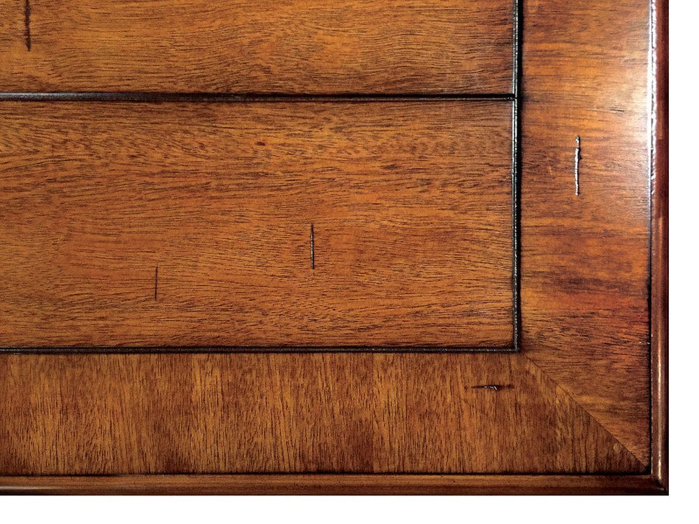 Furniture of America - Mayville Dining Table w/ 1 X 18" Leaf in Black/Antique Oak - CM3431T View 3