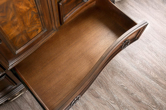 Furniture of America - Menodora Chest in Brown Cherry - CM7311C View 2