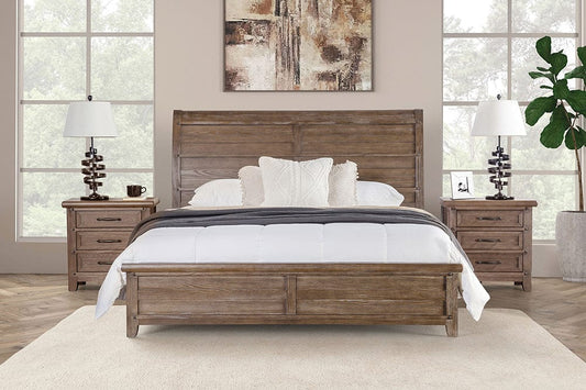 Furniture of America - Merthyr Nightstand in Brown - FM7431BR-N View 2
