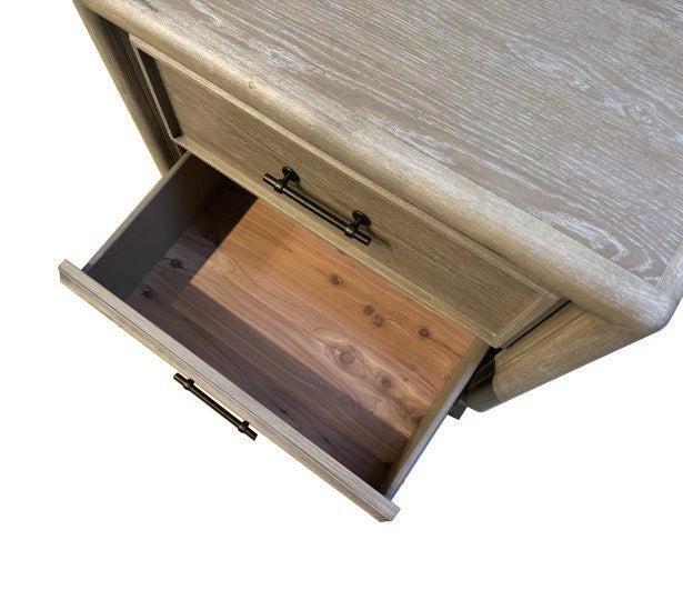 Furniture of America - Midhurst Nightstand in Oak - FM7600AK-N View 9