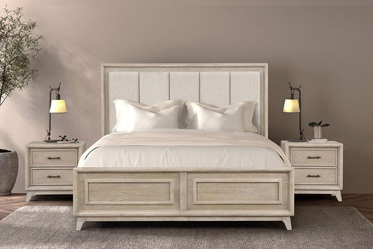Furniture of America - Midhurst Queen Bed in Oak - FM7600AK-Q-BED View 2