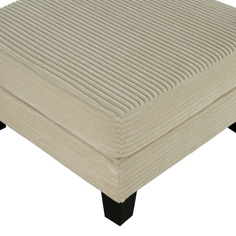 Furniture of America - Moretaine Storage Ottomen in Beige - SL6932BG-OT View 4