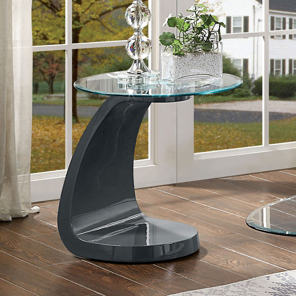 Furniture of America - Nahara End Table in Gray - FOA4042GY-E-TABLE View 1