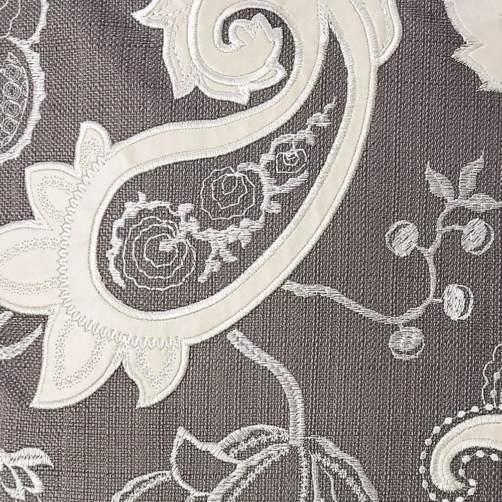 Furniture of America - Nana 20" X 20" Pillow Set of 2 in Dark Gray - PL8013-2PK View 2
